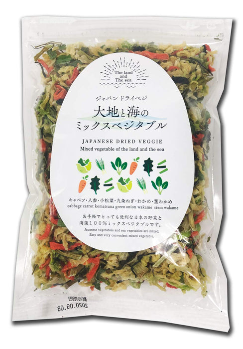 Daihoku Japanese Dried Vegetable and Wakame Seaweed Mix 100G Packet