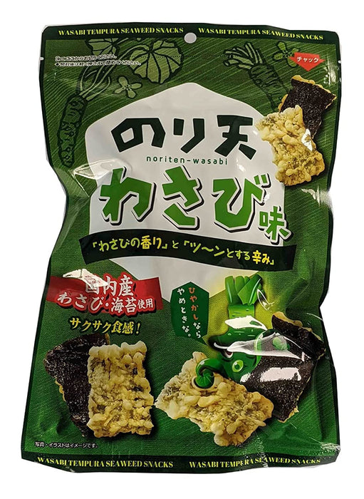 Daiko Foods Wasabi Tempura Seaweed Snack 65G Crisp Noriten Delight