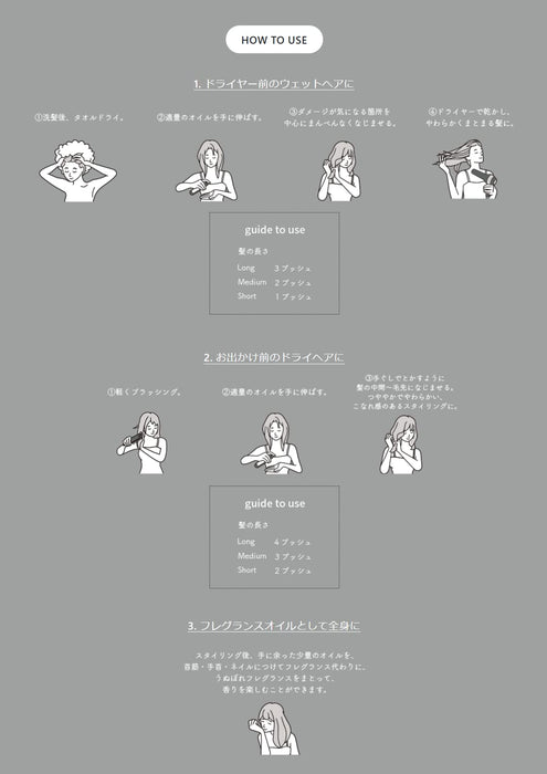 深層修復油 100ml - 免沖洗護髮護理，用於損傷護理和造型