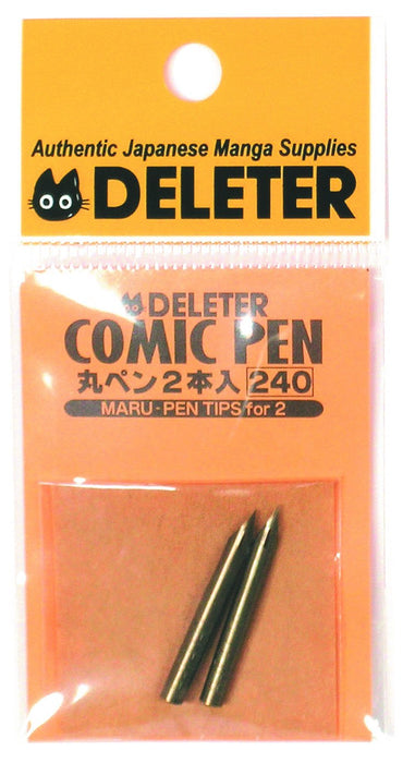 Deleter Round Pen Pack of 2 - 9.8x5.2x0.5cm (3411002)