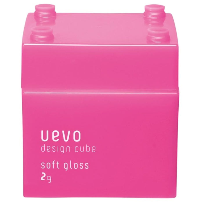 Wevo Design Cube Demi 化妝品柔和光澤 80 克蠟粉色
