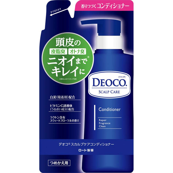 Deoco Scalp Care Conditioner Refill 285G with Sweet Floral Scent