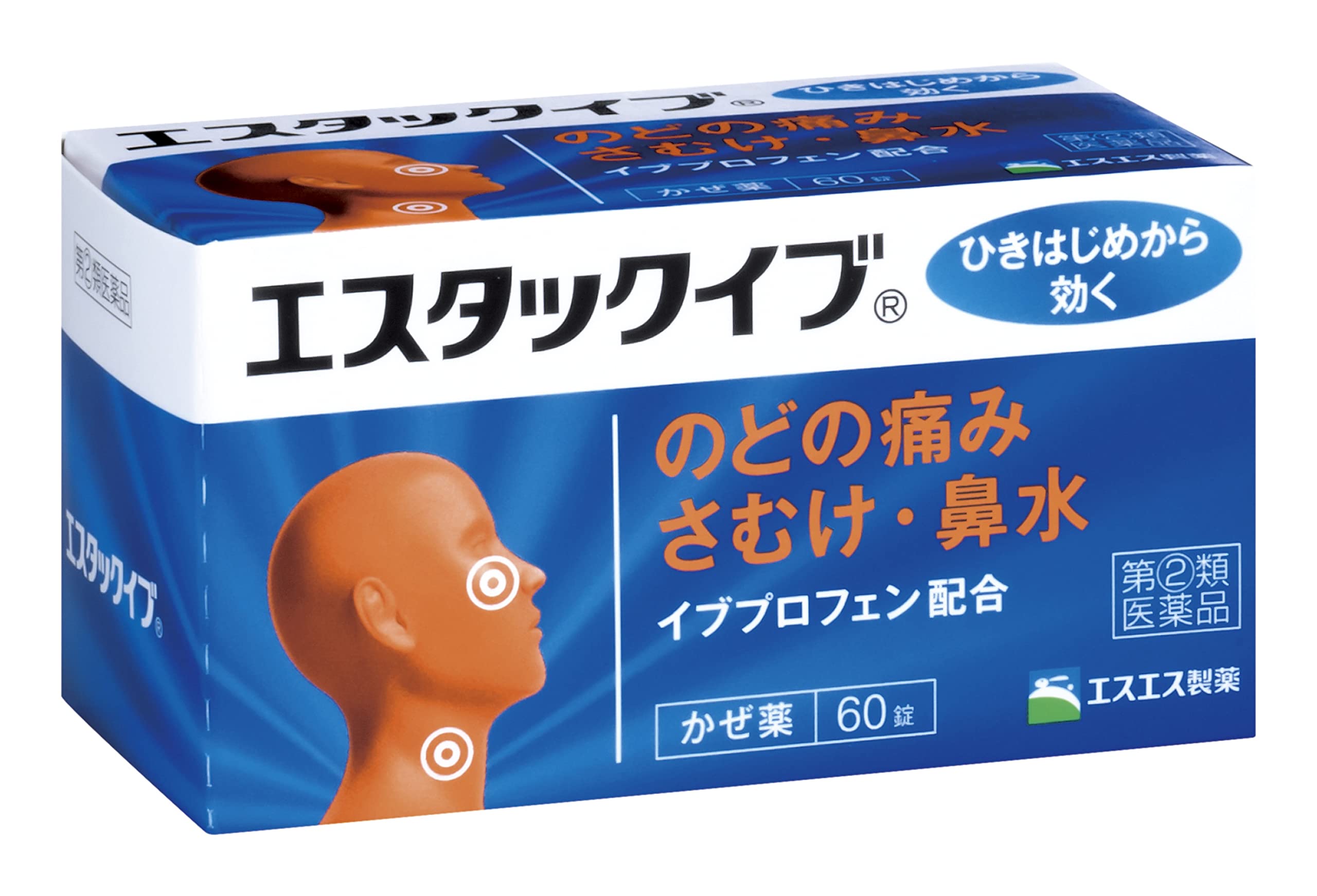 Estac Eve 60 Tablets - [Class 2 OTC Drug] Relief by Estac