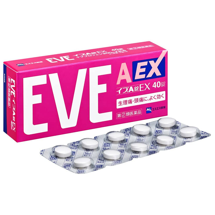 Eve A Tablets Ex - 40 Count Pain Relief Medicine