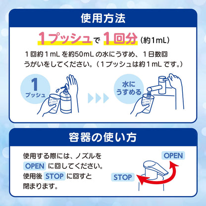 Pablon Quasi-Drug Mouthwash C 470Ml with CPC and Anti-Inflammatory Ingredients