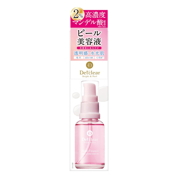 Detclear Meishoku Bright Peel Serum 30ml for Radiant Skin Care