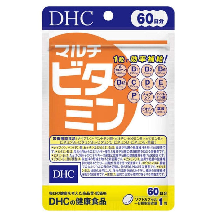 Dhc 复合维生素 60 片 60 天供应量 - 增强您的健康