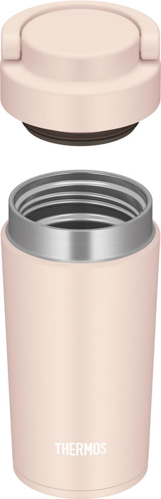 Thermos Jov-320 Bep 真空隔熱 320 毫升水瓶帶提把米色粉紅色