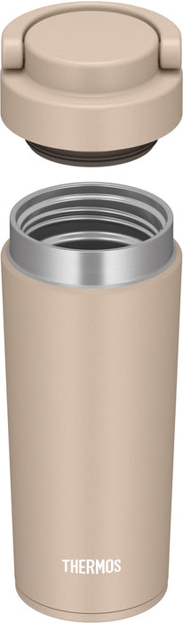Thermos Jov-420 Cl Portable Insulated 420ml Water Bottle in Cafe Latte Dishwasher Safe