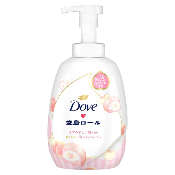 Dove Foam Body Wash Peach Limited Edition 540g Pump