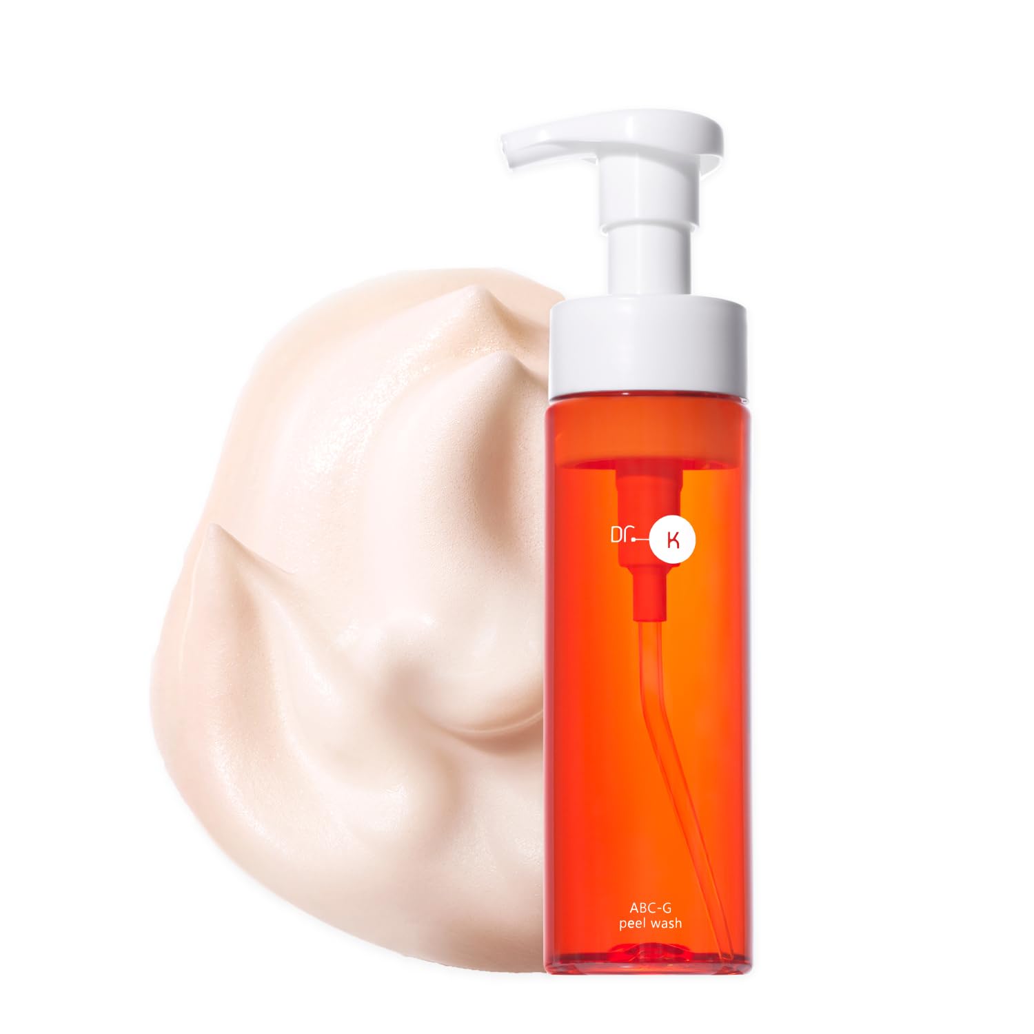 Dr. K Abc-G Peel Wash Foaming Facial Cleanser with Glycolic Acid & Vit