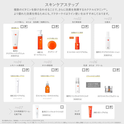 Dr. K Medicated C Wrinkle White Milk Lotion with Vitamin C and Retinol