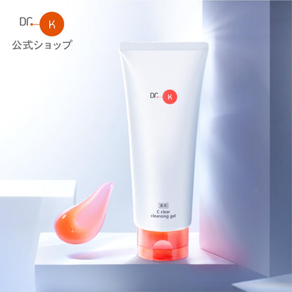 Dr.K Medicated C Clear Vitamin C Gel Makeup Remover for Eyelash Extensions