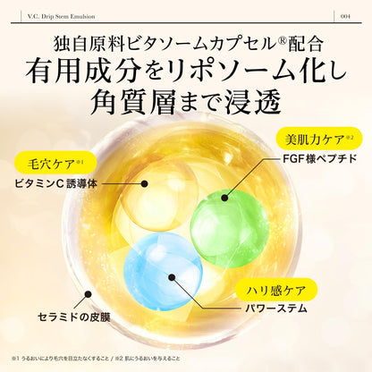 Dr365 Doctor Sanrokugo Vc Drip Stem Emulsion 100Ml for Sensitive Acne-Prone Skin