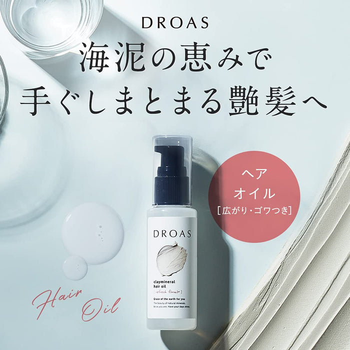 Droas Hair Oil Clay | Mineral-Rich Hair Treatment Oil