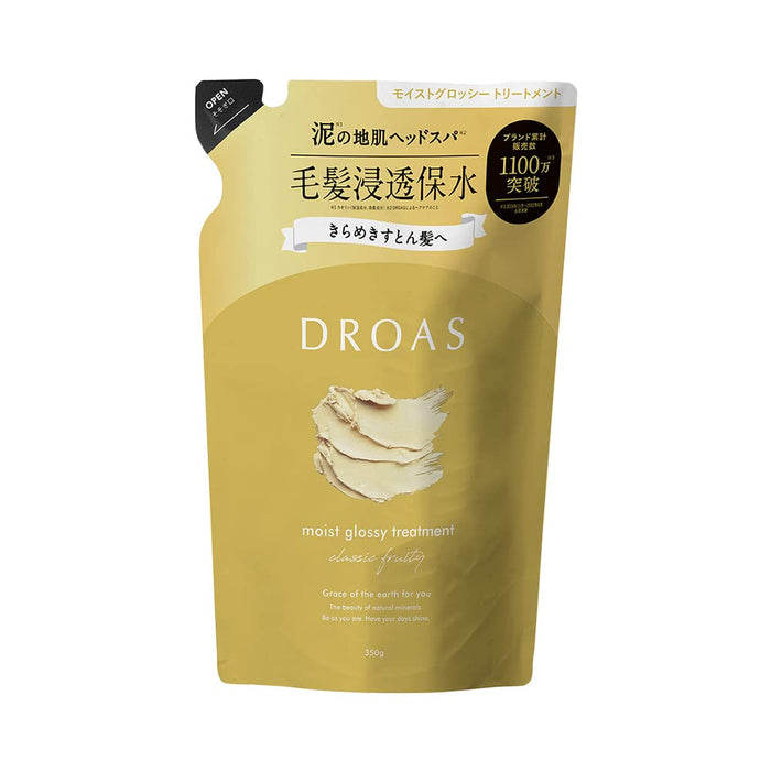 Droas Moist Glossy Hair Treatment 350G Refill