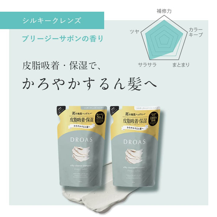 Droas Silky Cleanse Treatment 補充裝 - 350g 保濕護髮