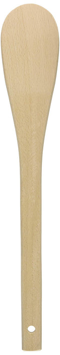 Ebm Beechwood Thin Spatula 45cm - Durable Wooden Cooking Utensil