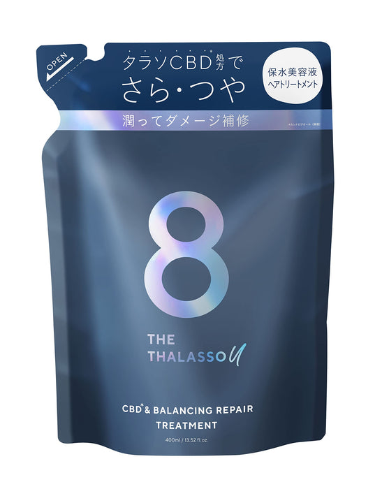 八 The Thalasso CBD 平衡損傷修復精華護髮素補充裝 400 毫升