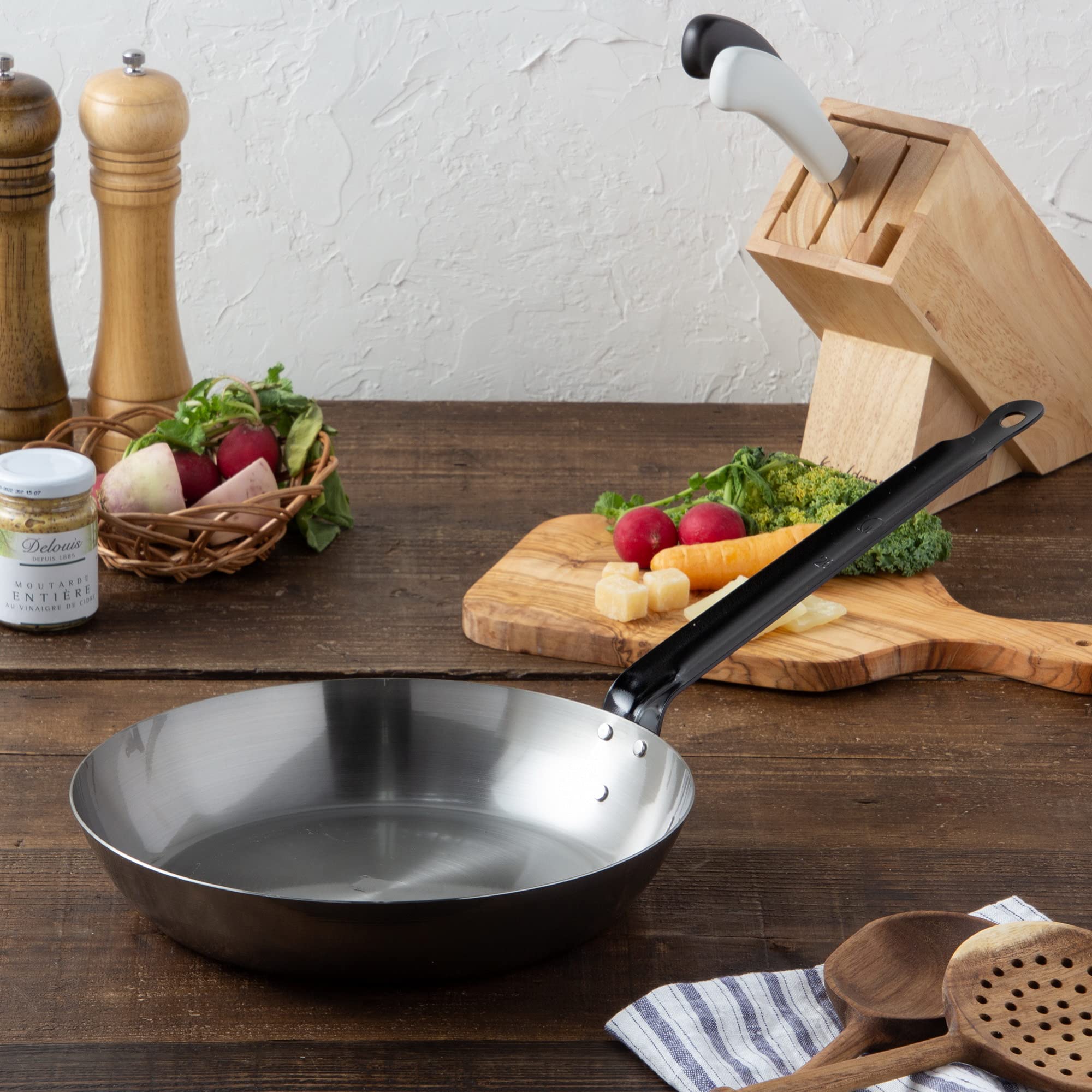 Endo Shoji Tkg 26Cm Iron Frying Pan Non-Stick IH Compatible Heat Resistant