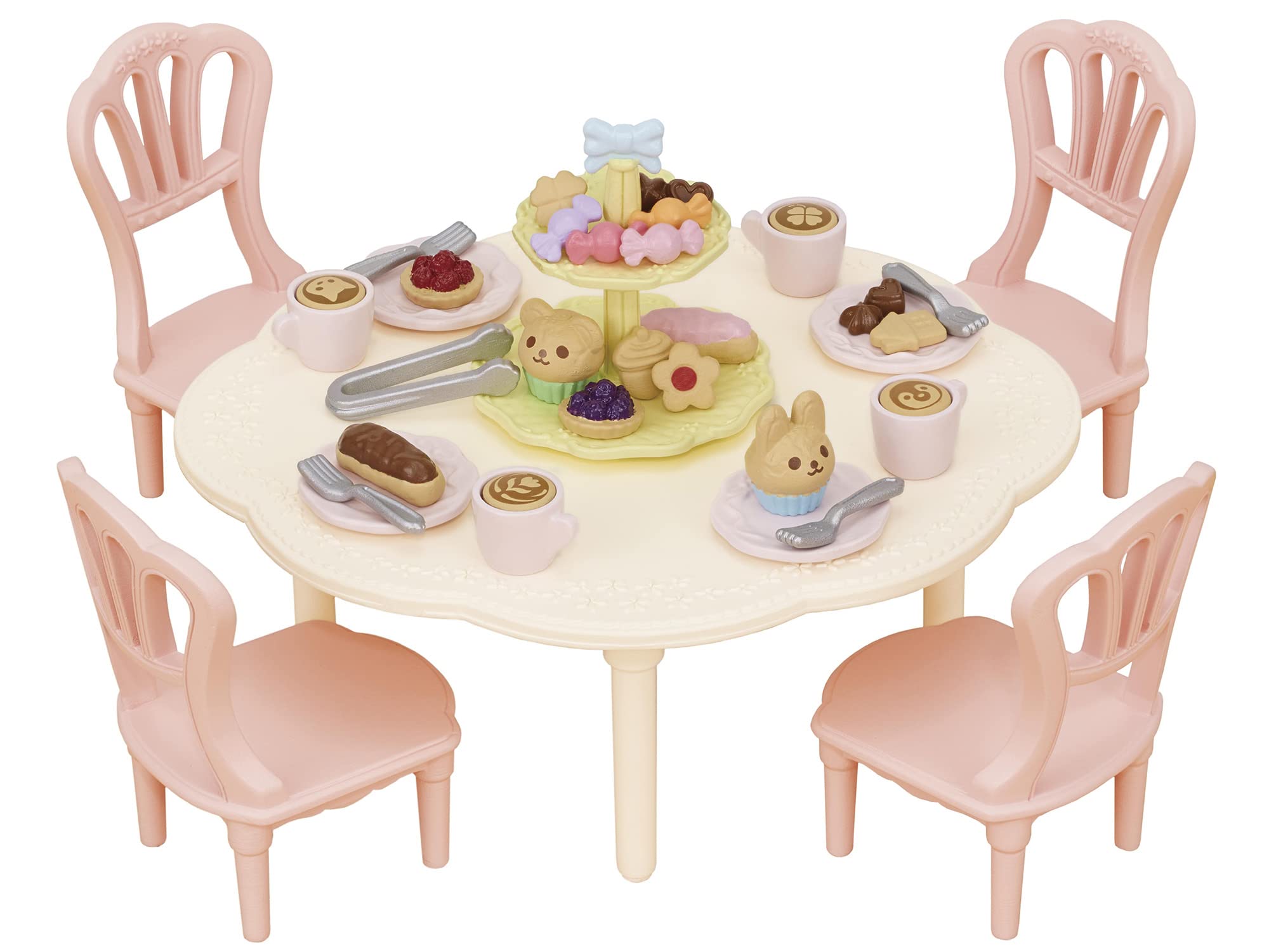 Epoch Sylvanian Families Sweets Party Set Furniture Ka-426 Multicolor
