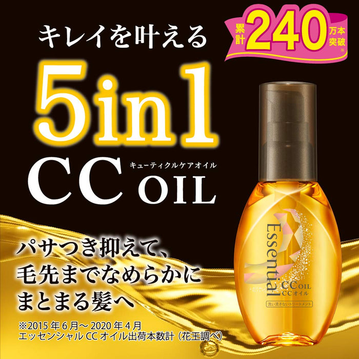 Essential 60ml Cuticle Coat Oil - Hydrating Nail Care Treatment