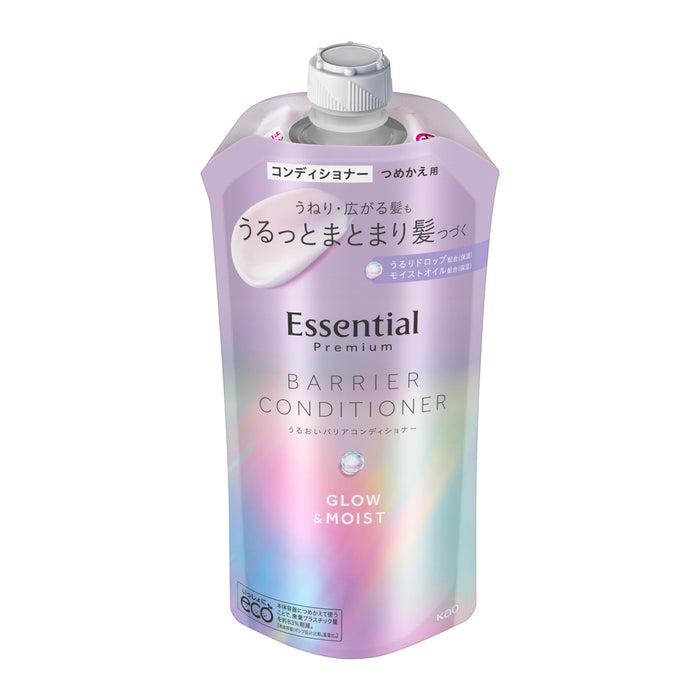 Essential Premium Moisture Barrier Conditioner Refill 340ml for Glowing Hair