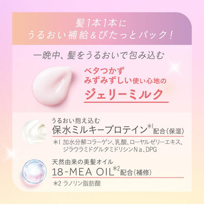 Essential Premium Ururi Jelly Milk 140ml White Peach Musk Scented Formula