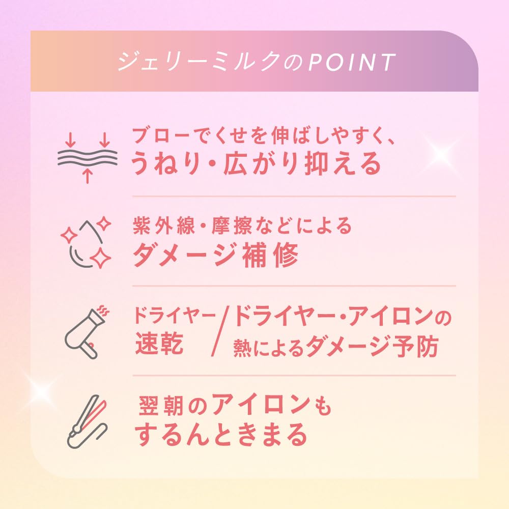 Essential Premium Ururi Jelly Milk 140ml White Peach Musk Scented Formula