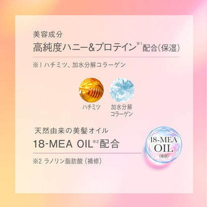 Essential Soft Shiny Shampoo Pump 450Ml for Silky Smooth Hair