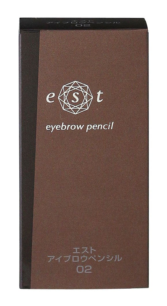 Est Eyebrow Pencil 02 Long-Lasting Precision Brow Enhancer