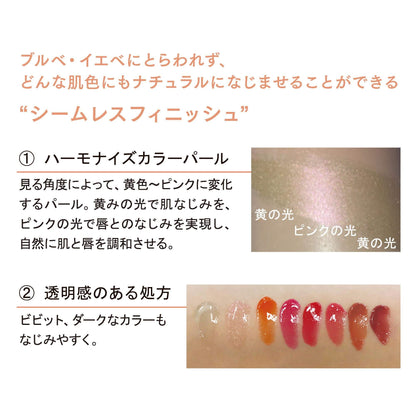 Ettusais Lip Edition Coral Pink Moisturizing Gloss 10g
