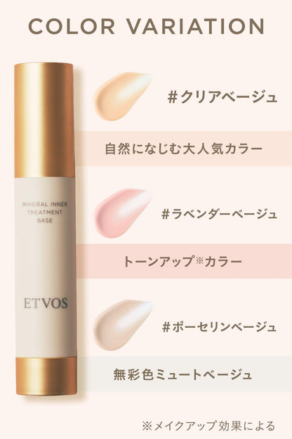 Etvos Mineral Inner Treatment Base SPF31 25ml Porcelain Beige Face Primer