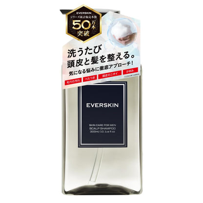 Everskin Rich Foam Scalp Shampoo for Men 300Ml Amino Acid Organic Japan