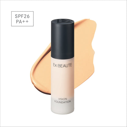 EX:BEAUTE Vision Foundation Matte Ocher 03 24G Long-Lasting Full Coverage