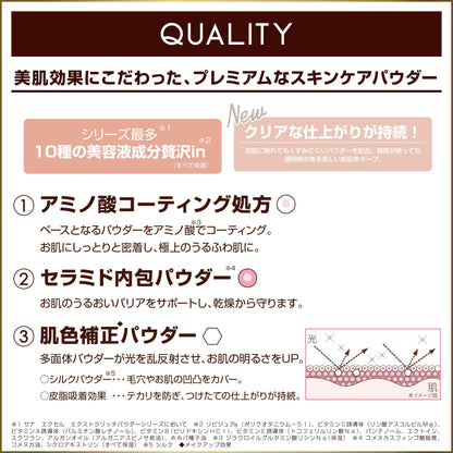 Excel Extra Rich Powder LA 01 - Peach Beige Shade for Flawless Finish