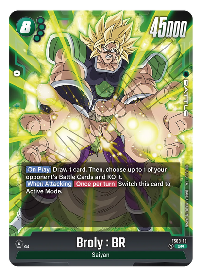 Dragon Ball Super Card Game Fusion World Starter Decks - Broly FS03