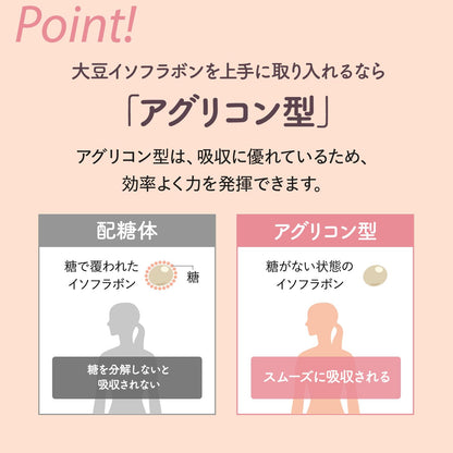 Fancl 30-Day Soy Isoflavone Lactic Acid Supplement with CoQ10