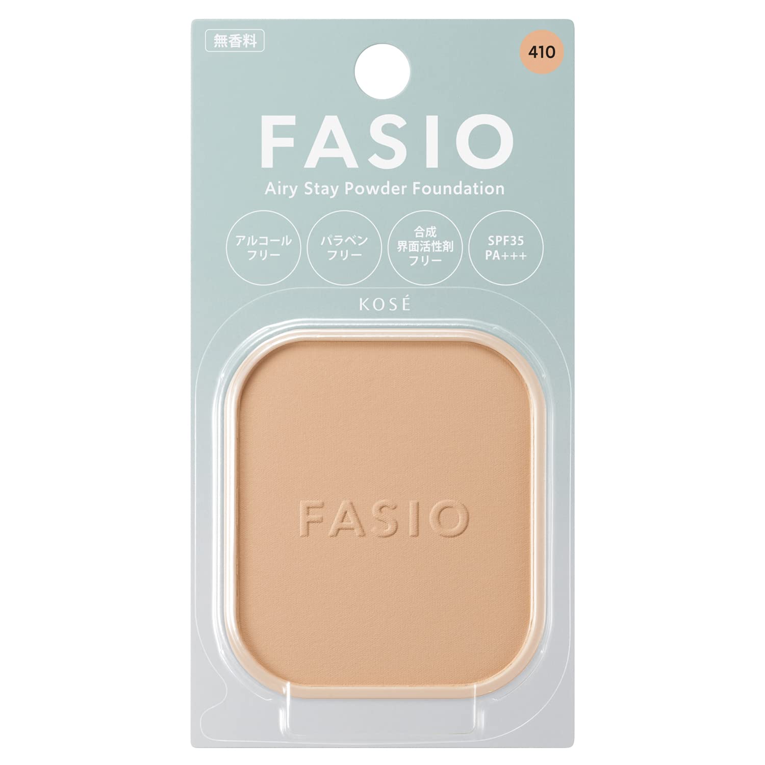 Fasio Airy Stay Powder Foundation 410 Ocher 10G for Flawless Coverage