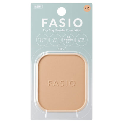 Fasio Airy Stay Powder Foundation 410 Ocher 10G for Flawless Coverage