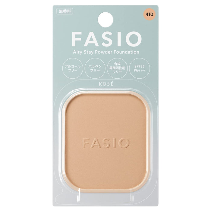 Fasio Airy Stay 粉底液 410 Ocher 10G，打造完美遮瑕效果