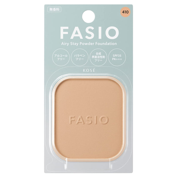 Fasio Airy Stay 粉底 410 赭色 10G，完美遮瑕