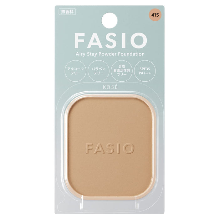 Fasio Airy Stay 粉底液 415 Healthy Ocher 10G 轻盈遮瑕