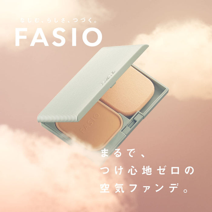 Fasio Airy Stay Powder Foundation 415 Healthy Ocher 10G Lightweight Coverage