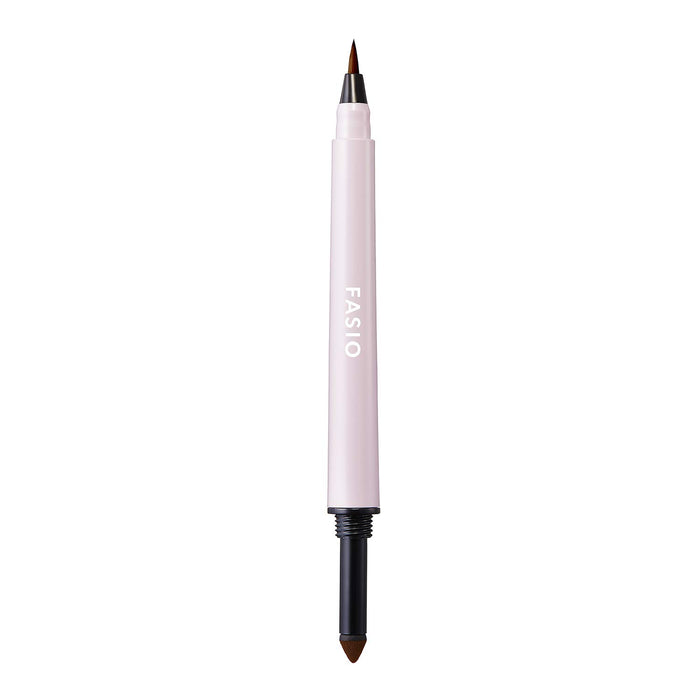 Fasio 液体和粉末眉笔 02 棕色 0.8G 持久眉笔颜色