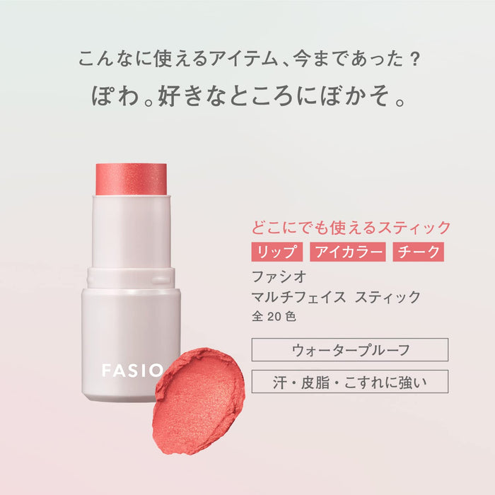 Fasio Multi-Face Stick 017 鳳梨迪斯可 4G - 多功能化妝