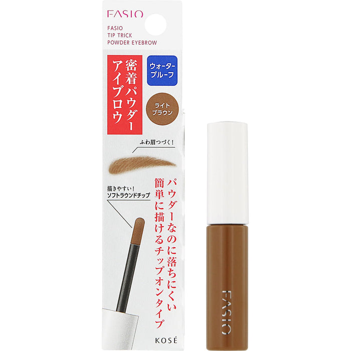 Fasio Tip Trick Powder Eyebrow Light Brown Br301 1.5G Eyebrow Makeup