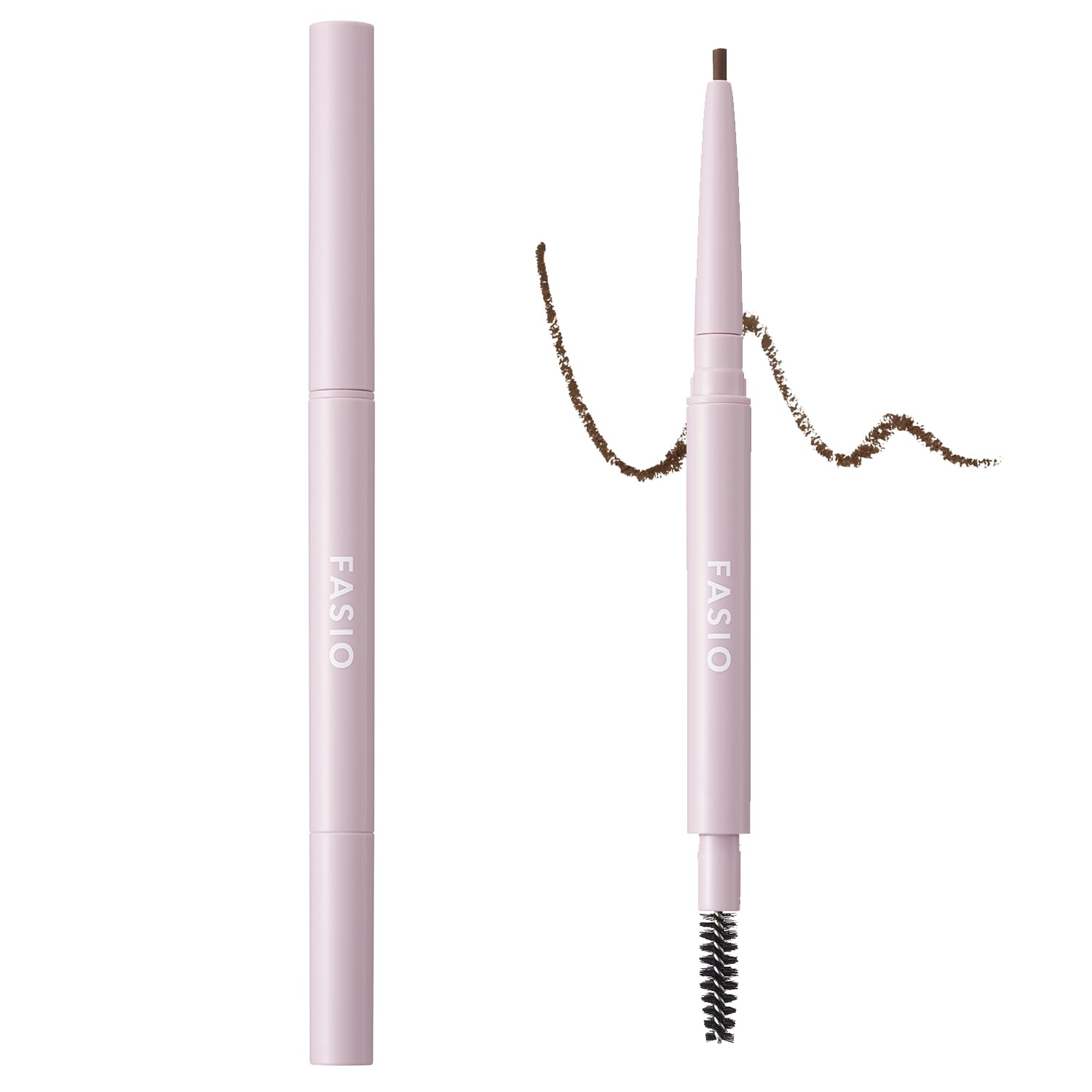 Fasio Thin Tip Waterproof Eyebrow Pencil 02 Brown 0.1G