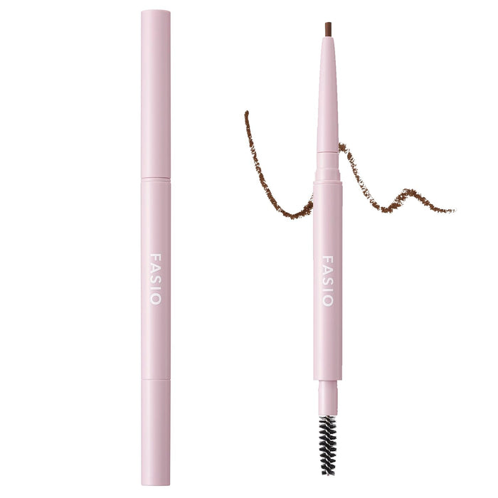 Fasio Thin Tip Waterproof Eyebrow Pencil 02 Brown 0.1G