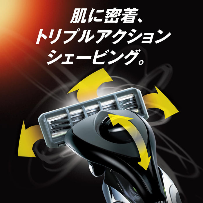 Feather F-System Samurai Edge Razor with Blade Cartridge - Smooth Shave